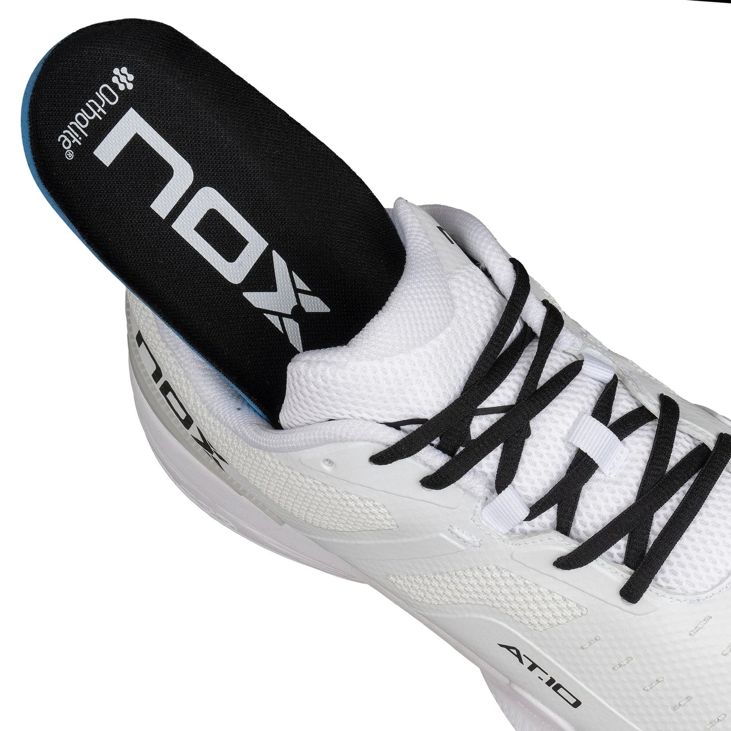 Nox AT10 Pro White padel sko - Padellife