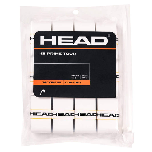 Head Prime Tour Overgrip (12-Pack, White)