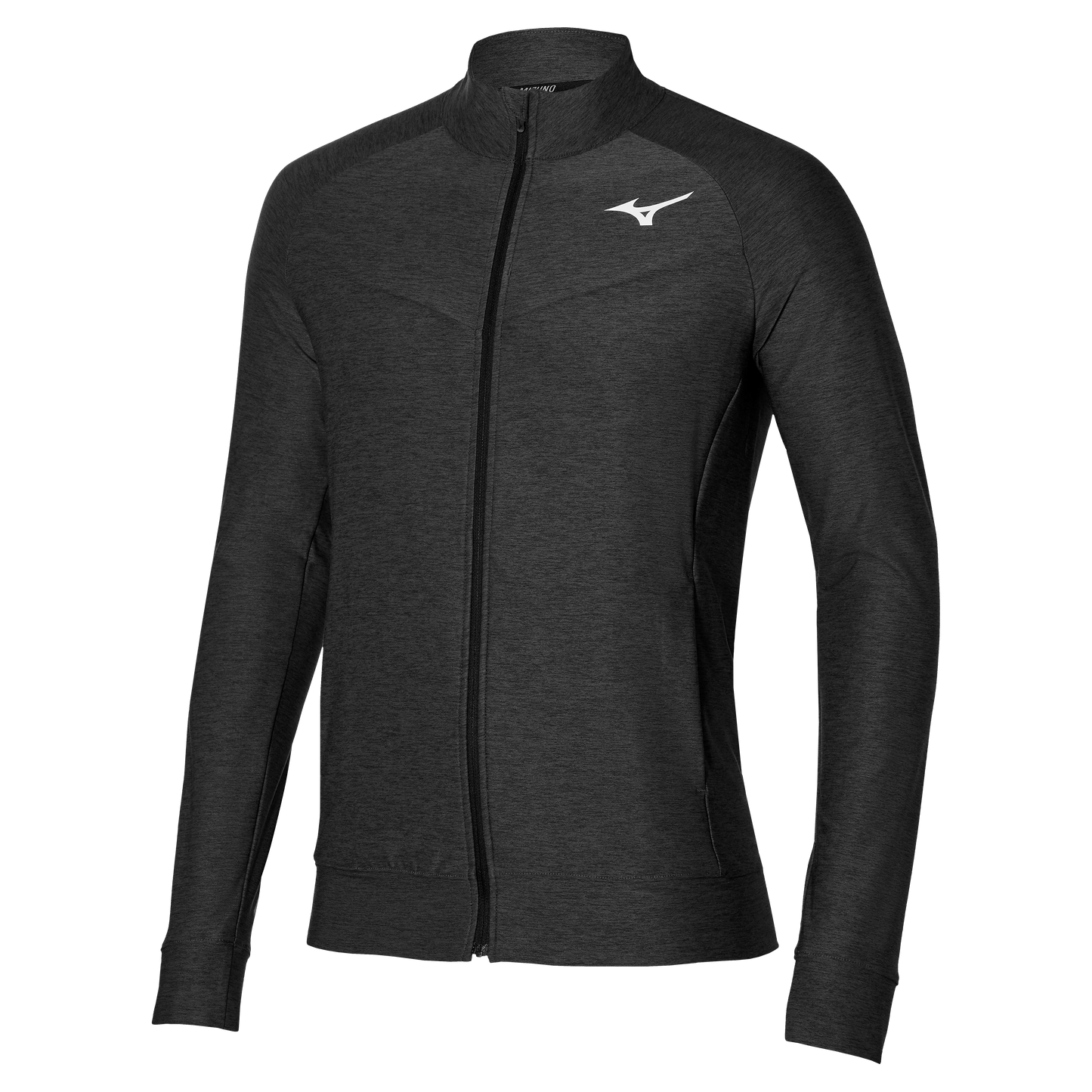 Mizuno Trainingsjacke (Schwarz Melange)