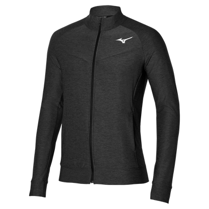 Mizuno Trainingsjacke (Schwarz Melange)