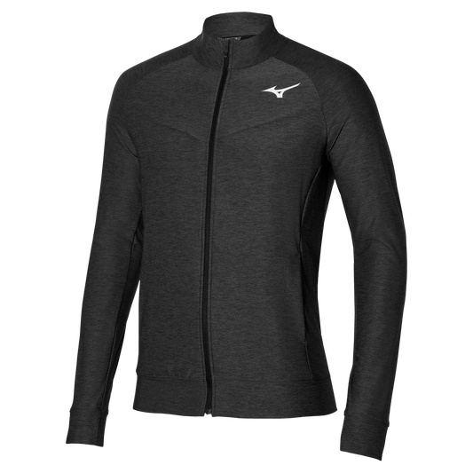 Mizuno Training Jacket (Black Melange)