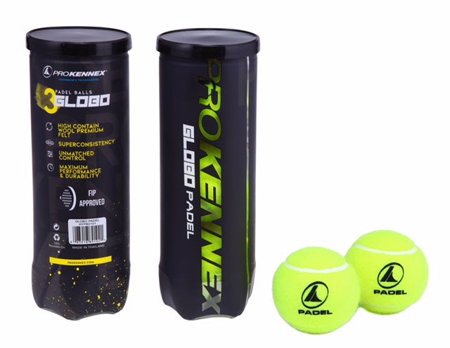 Pro Kennex Globo Padelball (Tube of 3 pcs)