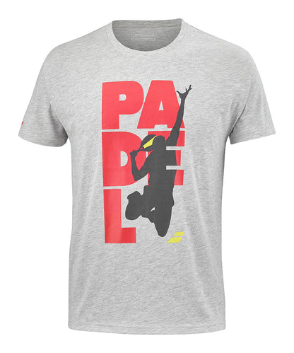 Babolat Padel Cotton Tee Men High Rise