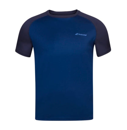 Babolat Play Crew Neck Tee (Blue)