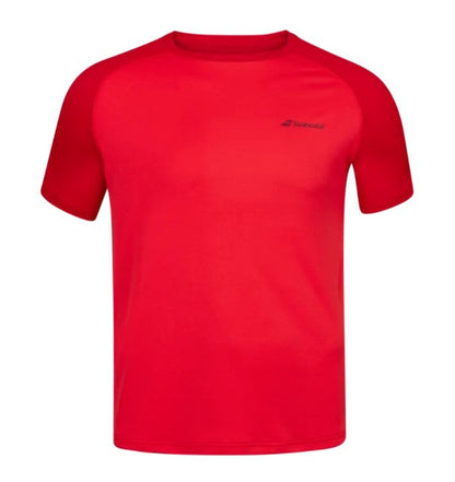 Babolat Play Crew Neck Tee (Red)