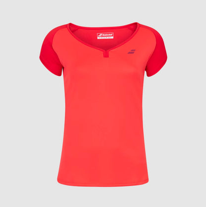 Babolat Play Cap Sleeve Women's Top (Red)