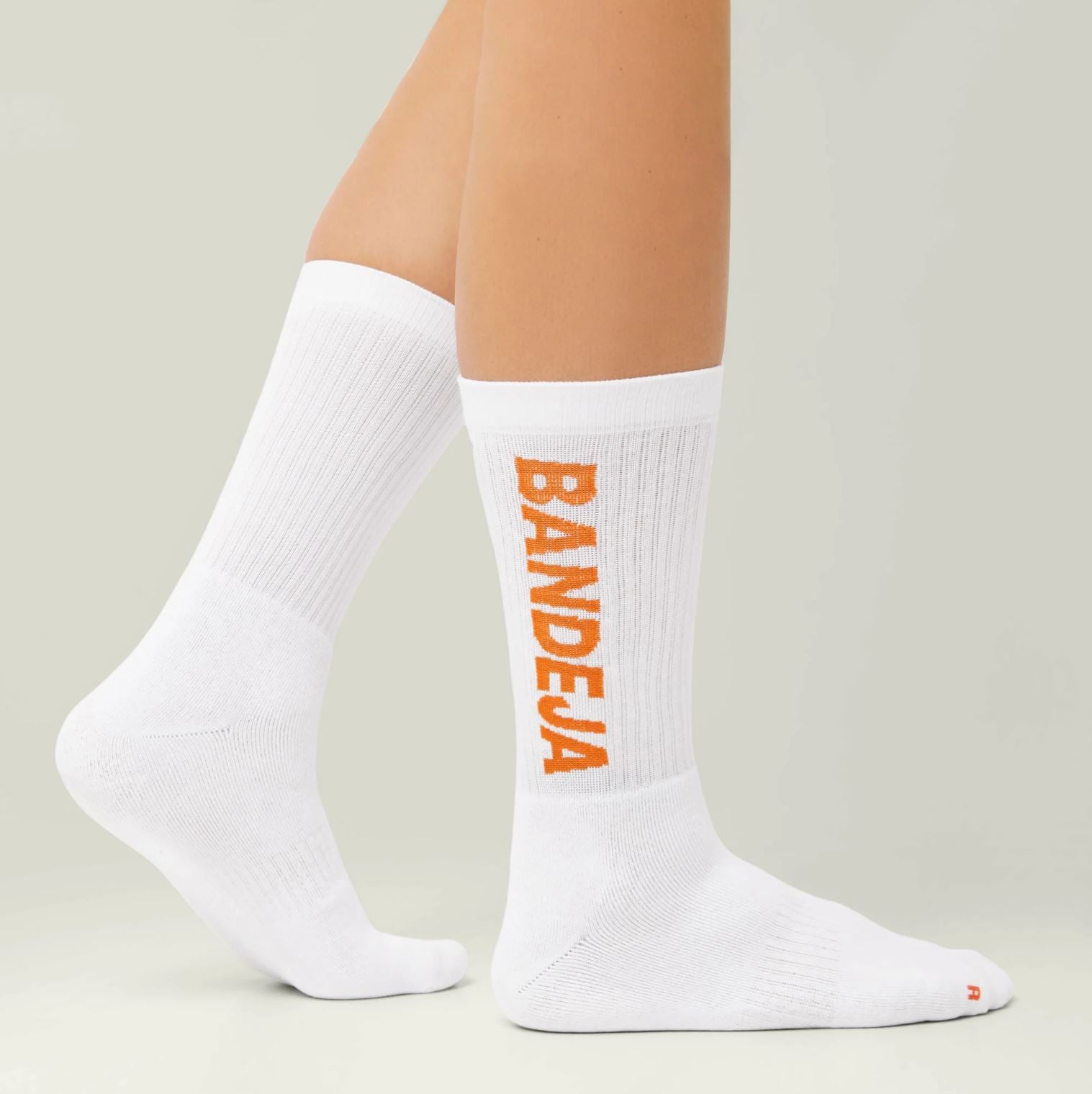 Cuera Padel Crew Socks (2-pack, White)