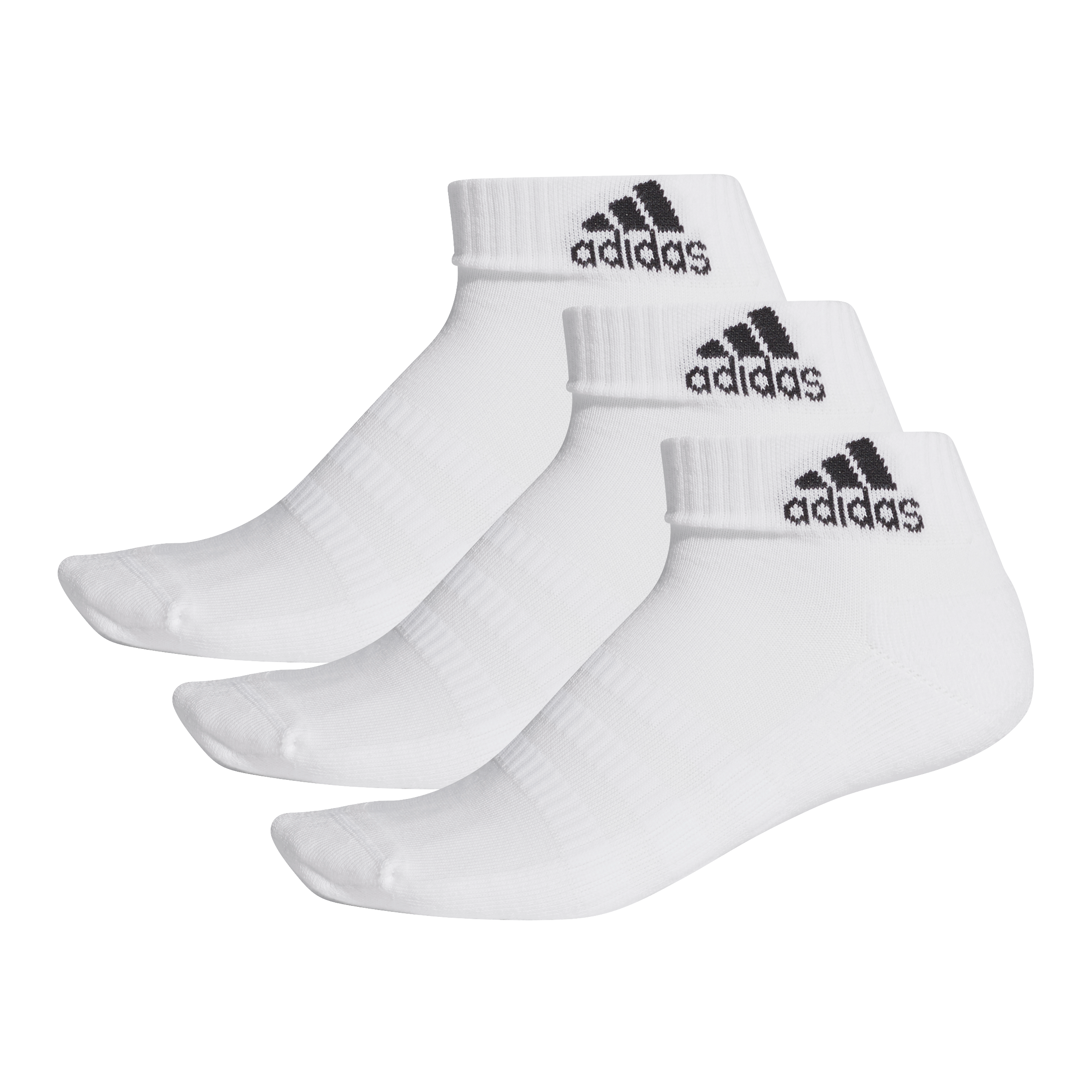 Adidas 3-Stripes Ancle Socks 3-pack (White)