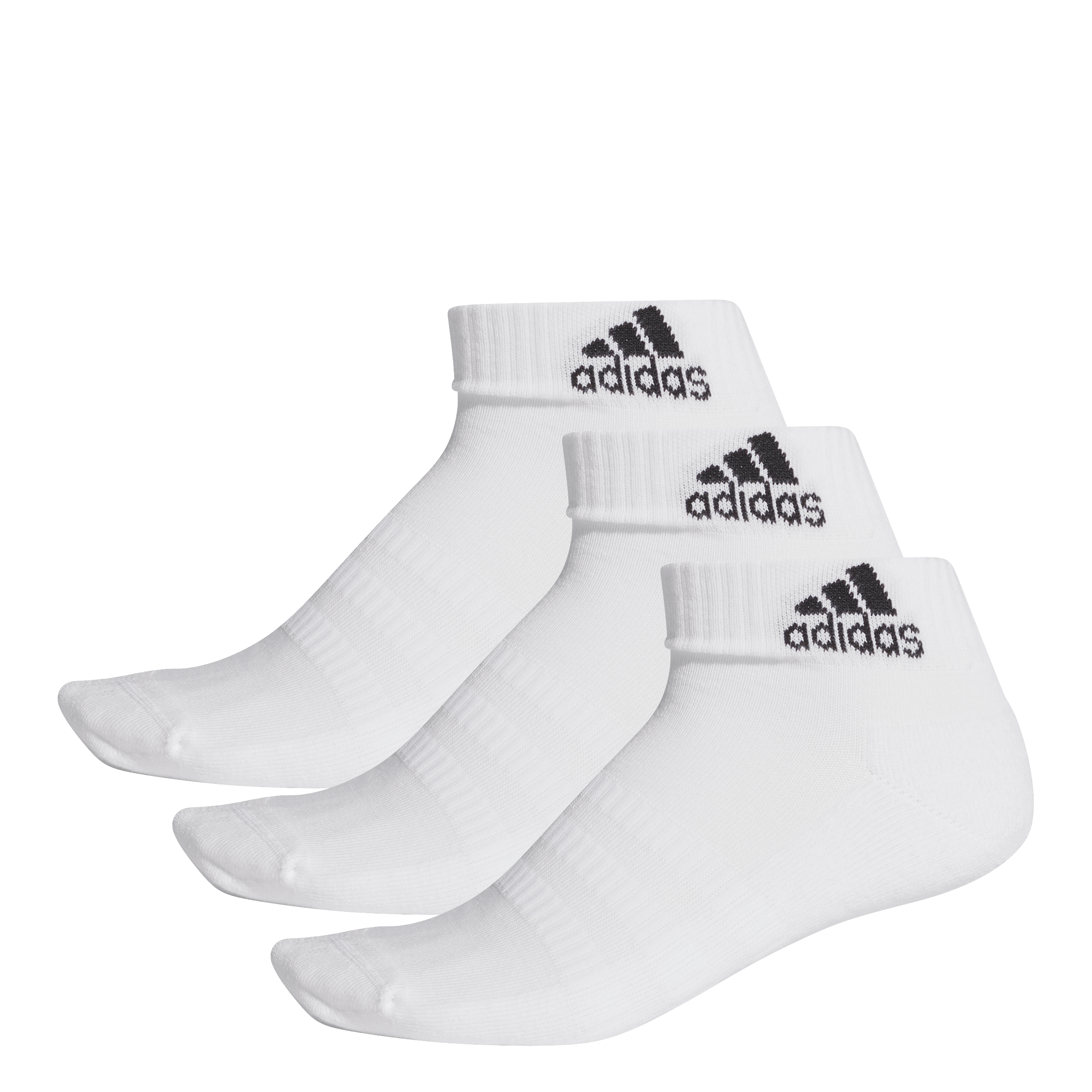 Adidas 3-Stripes Ancle Socks 3-pack (White)