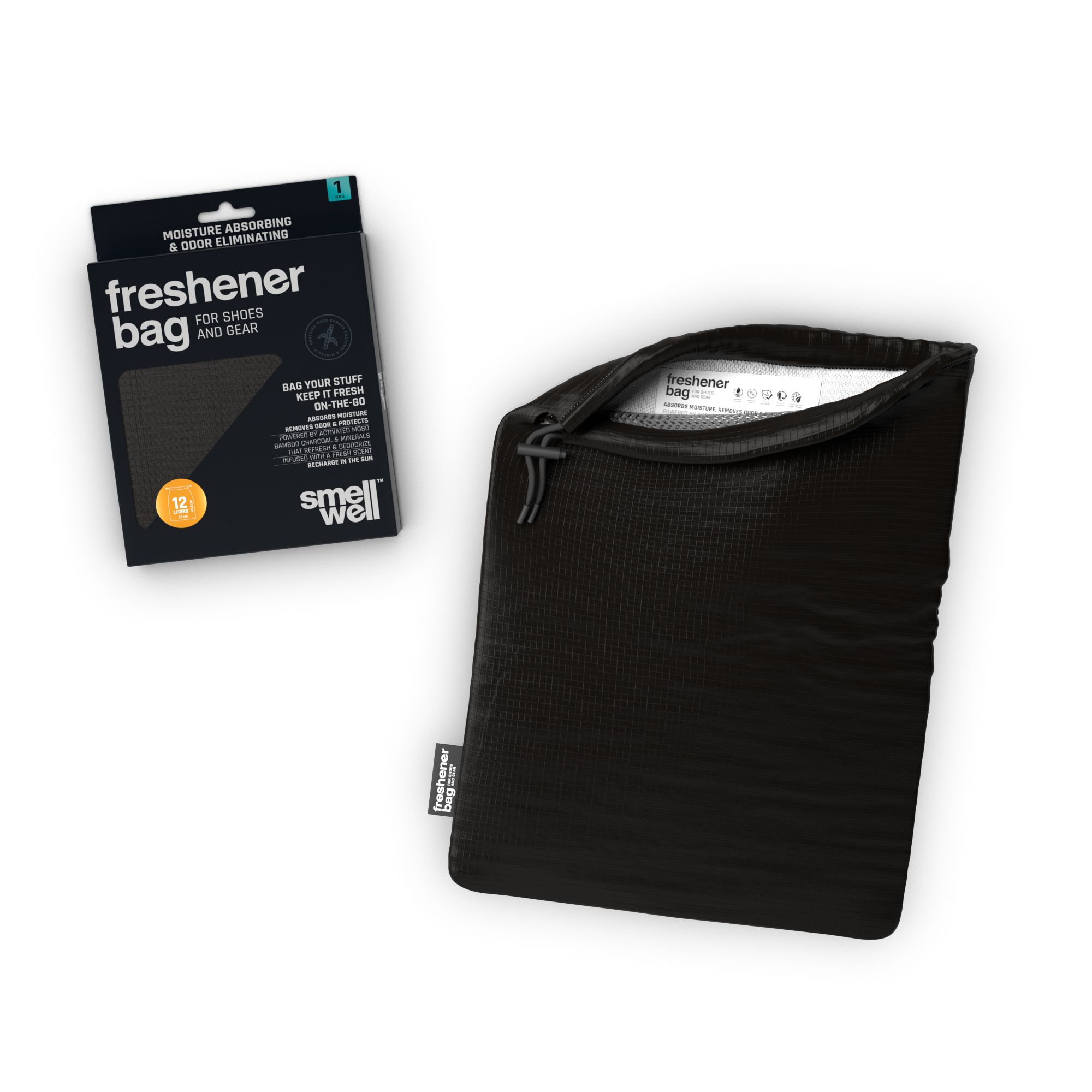 SmellWell Freshener Bag (Black)