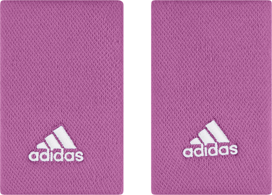 Adidas Wristbands Large (Semi Pulse Lilac/White)