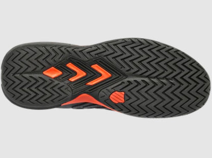 K-Swiss Ultrashot 3 Padel Shoes (Asphalt/Jet Black/Spicy Orange)