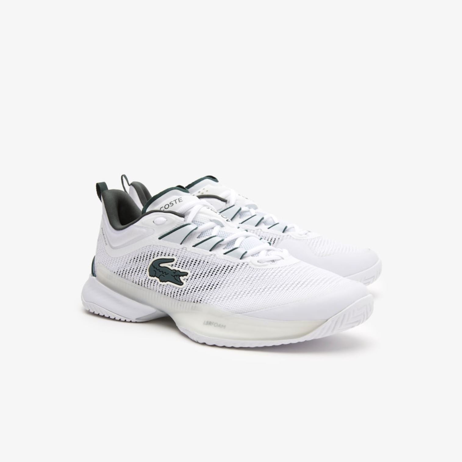 Lacoste Ultra Padel Shoes (White/Dark Green)
