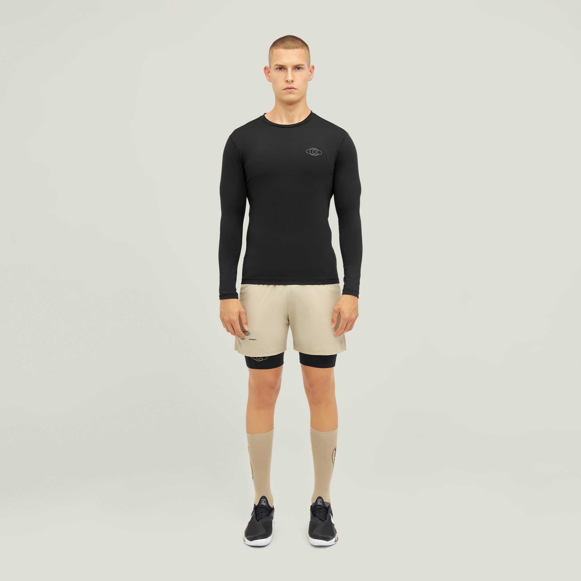 Cuera Active Globe Shorts (Grey)