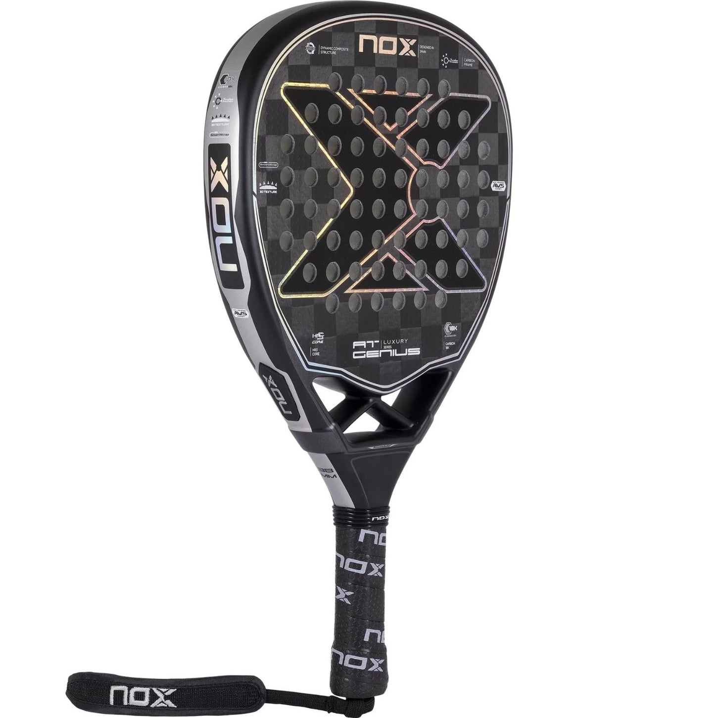 Nox AT Luxury Genius Attack 18K 2023 Padel Racket