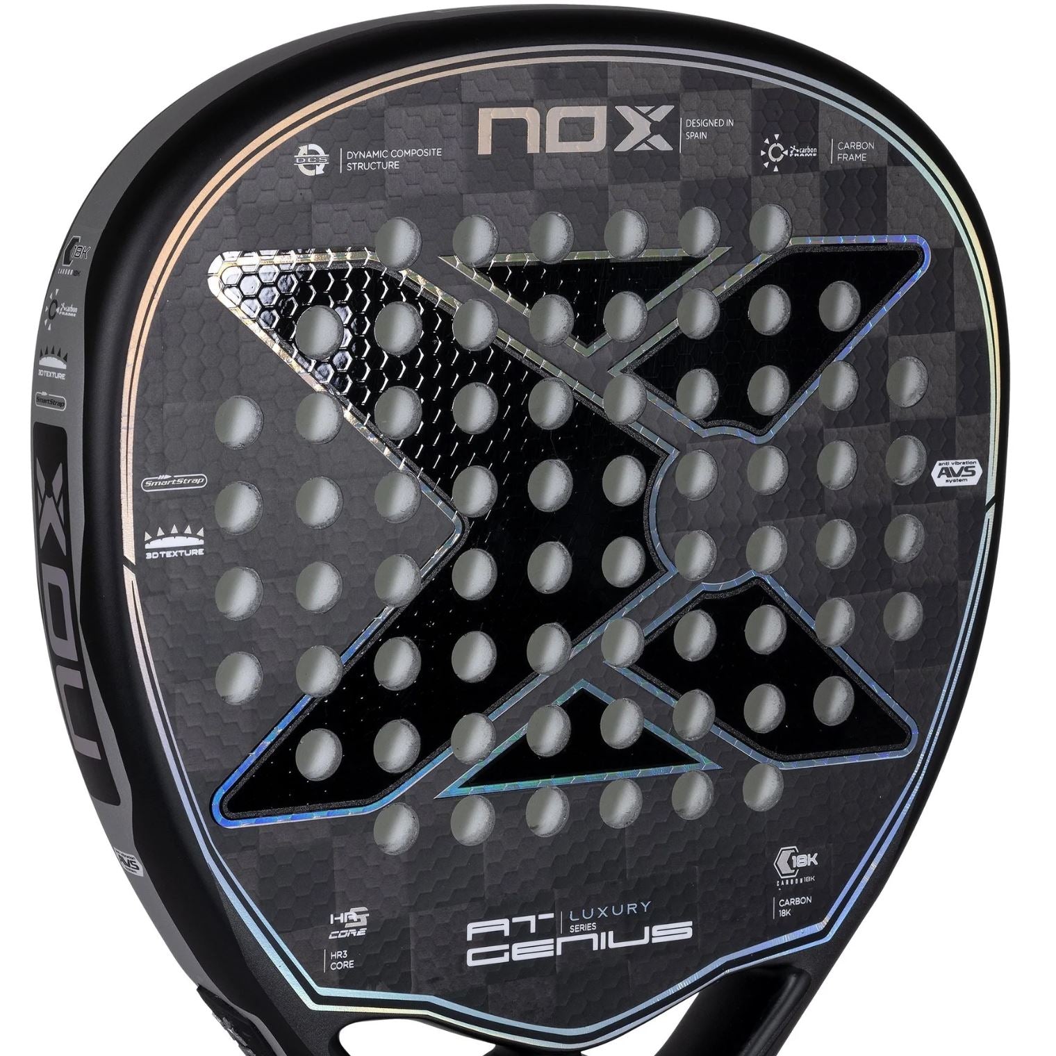 Nox AT Luxury Genius Attack 18K 2023 Padel Racket