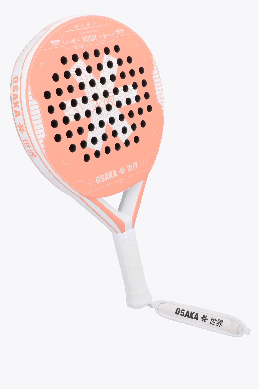 Osaka Vision Control 2023 Padelbat (Peach/White)