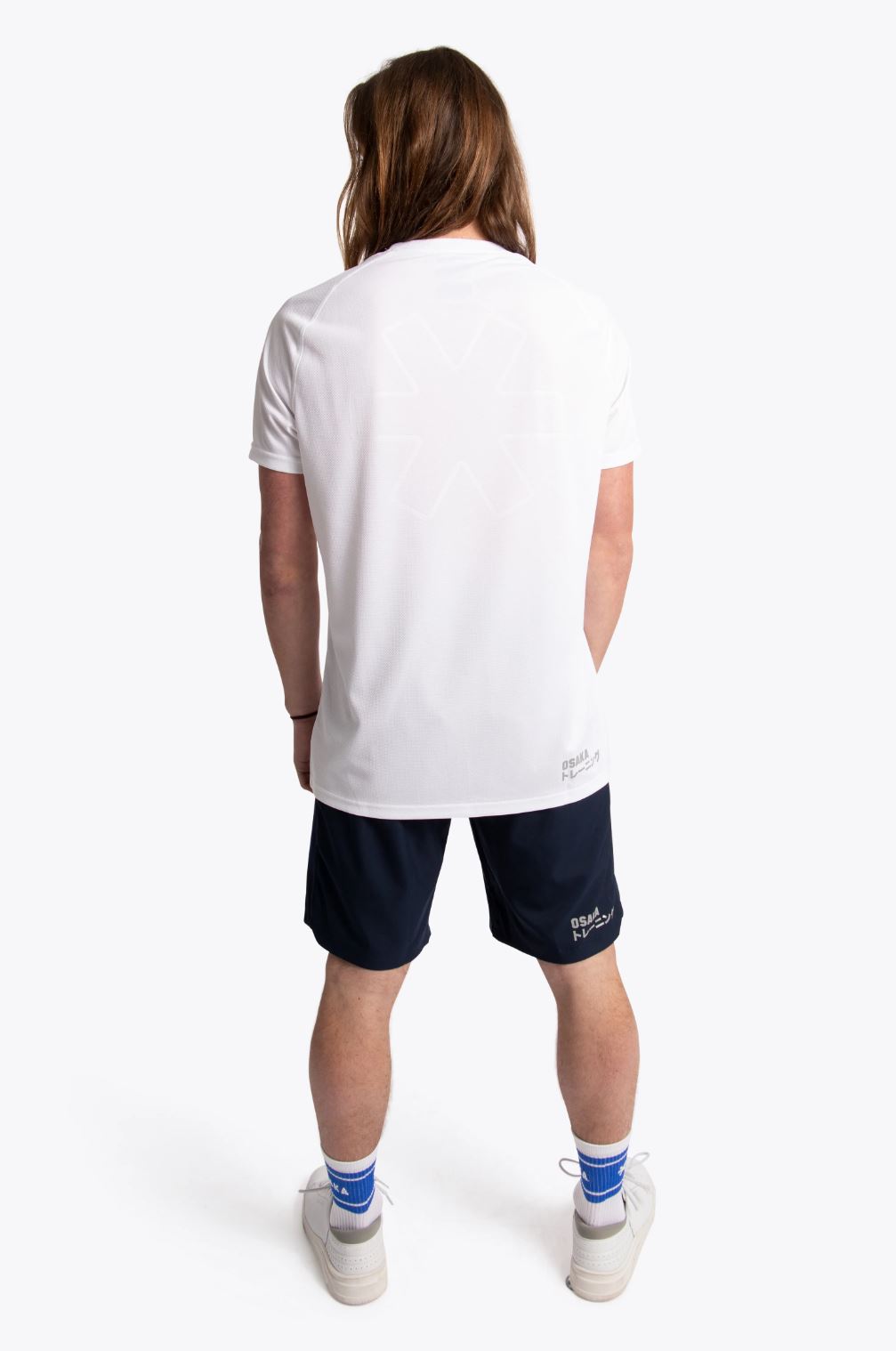 Osaka Trainings-T-Shirt für Herren (weiß)