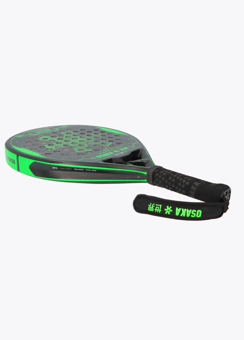 Osaka Pro Tour Control 2022 Padel Racket (Iconic Black/Green)