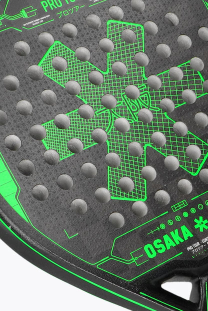 Osaka Pro Tour Control 2022 Padel Racket (Iconic Black/Green)