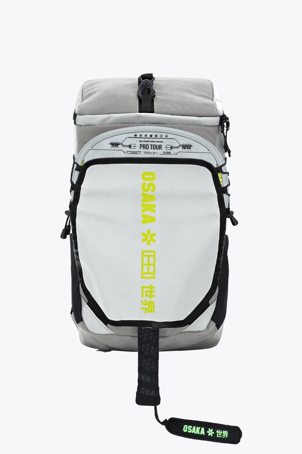 Osaka Pro Tour Backpack (Light Grey/Lime)