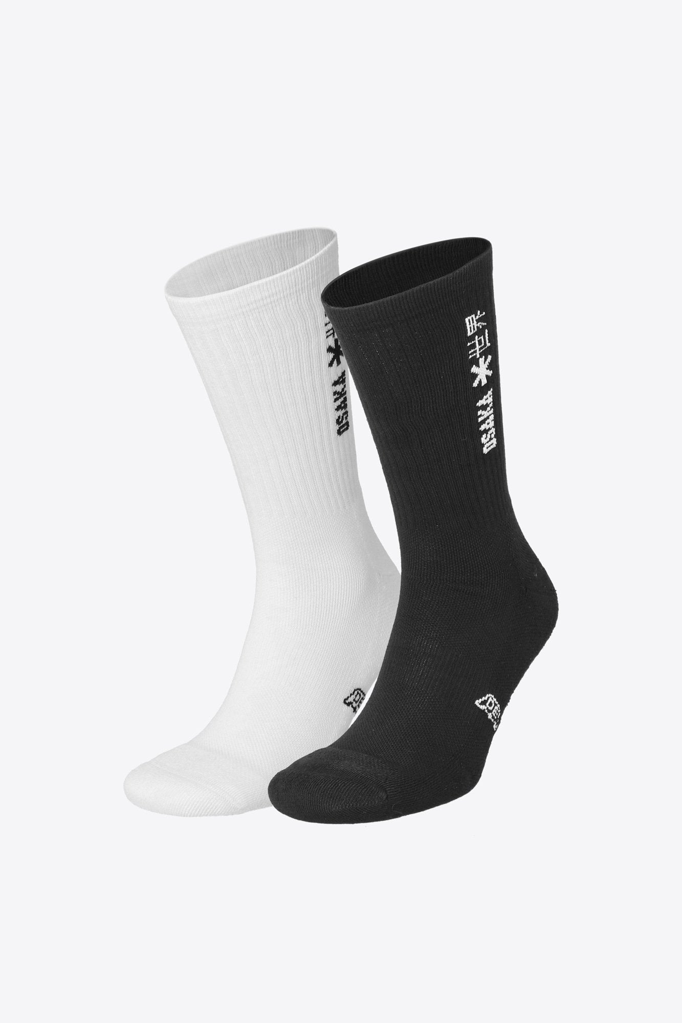 Osaka Socks 2-pack (White+Black)