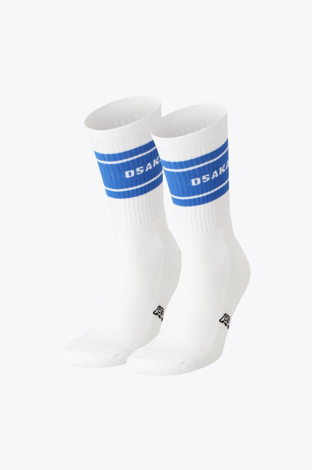 Osaka Socks 2-pack (White/Danube Blue)