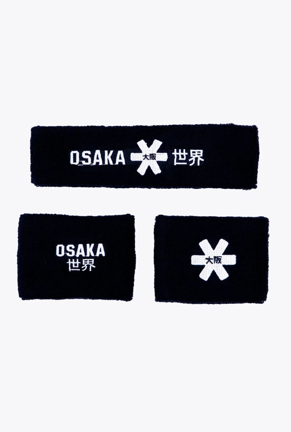 Osaka Sweatband Set (French Navy)