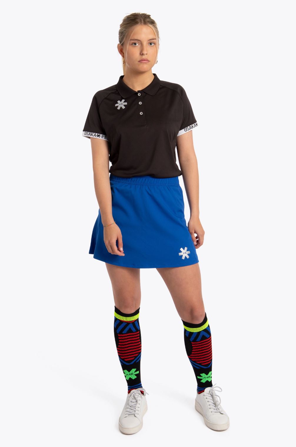 Osaka Damen-Polotrikot (Schwarz)