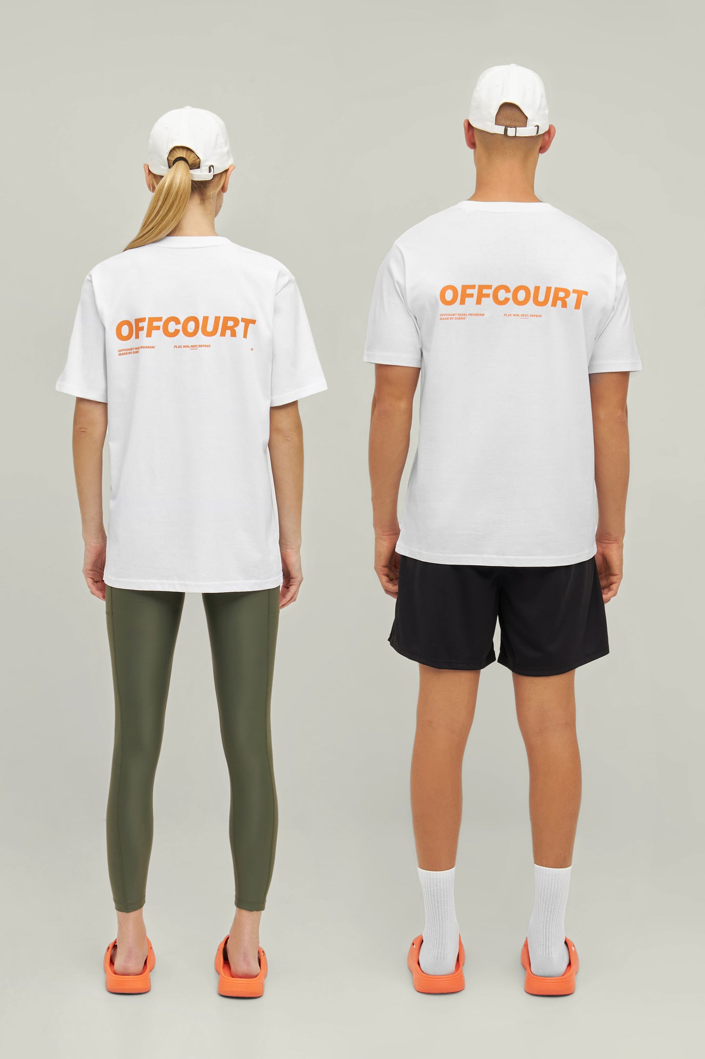 Cuera Relaxed Heavy offcourt T-shirt (White)