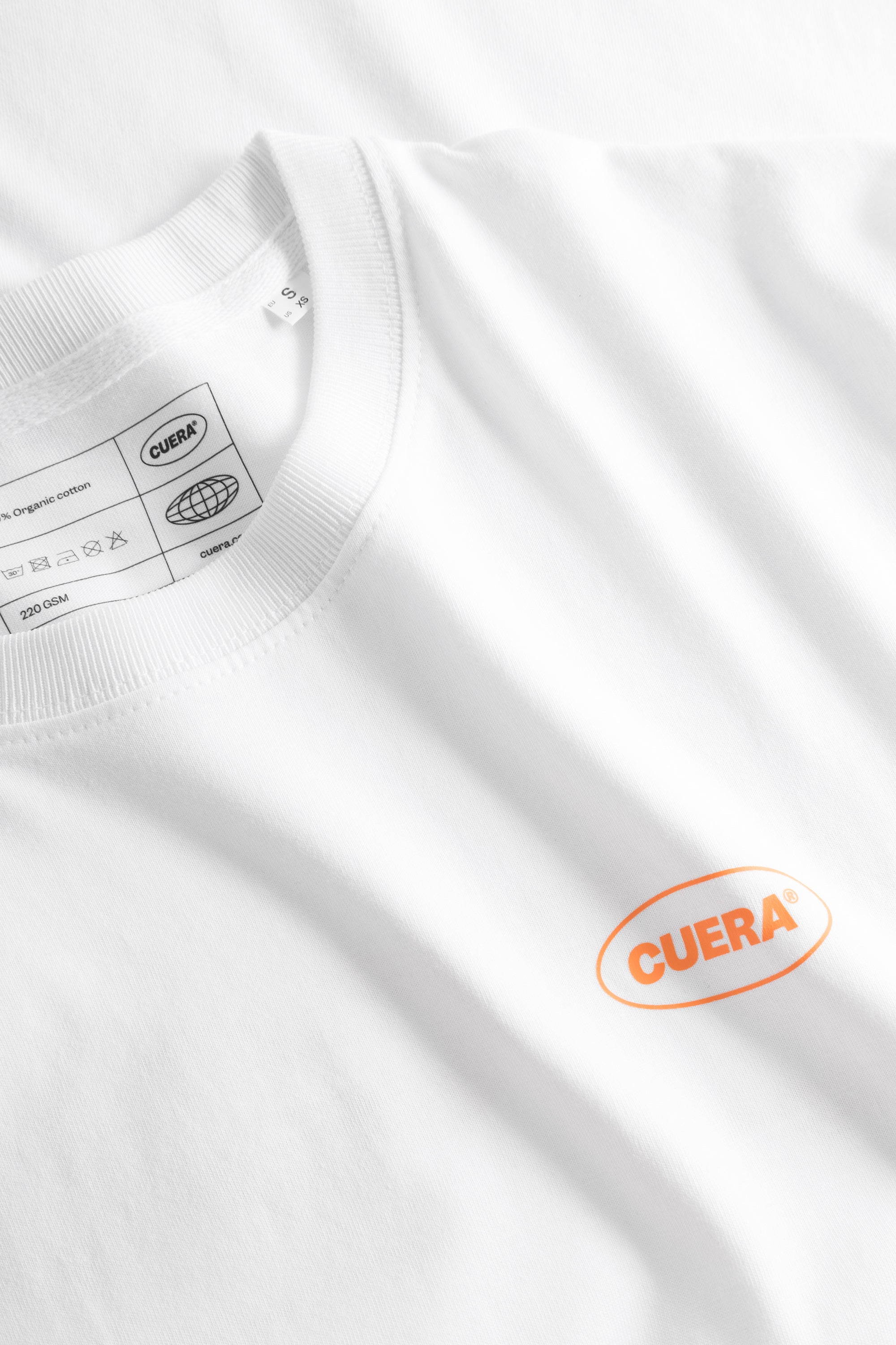 Cuera Relaxed Heavy offcourt T-shirt (White)