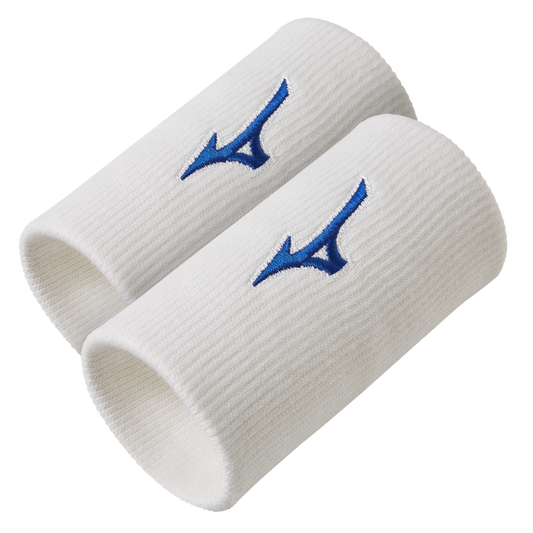 Mizuno Wristband Long (2-pack, White)