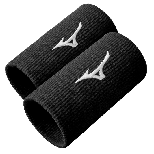 Mizuno Wristband Long (2-pack, Black)