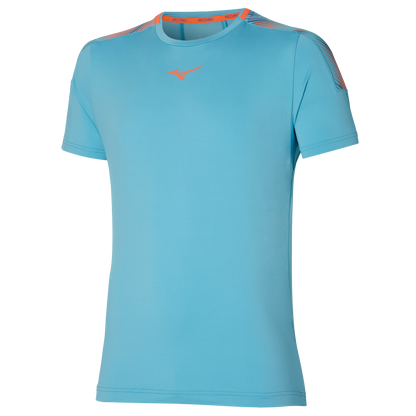 Mizuno Shadow Tee (Maui Blue)