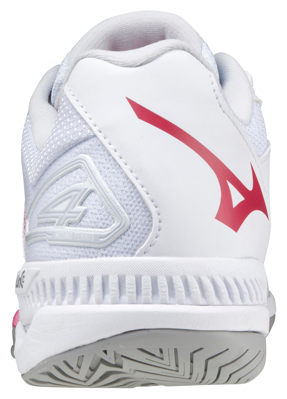 Mizuno Exceed Tour 4 AC Women Padel Shoes (White/Red)