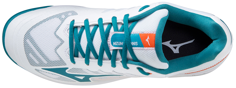 Mizuno Wave Exceed SL 2 (AC) Padel Shoes (White/Harborblue/Firecracker)