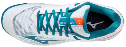 Mizuno Wave Exceed SL 2 (AC) Padel Shoes (White/Harborblue/Firecracker)