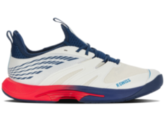 K-Swiss SpeedTrac Padel Shoes (Blanc De Blanc/ Blue Opal /Lollipop)