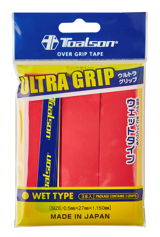 Toalson Ultra Grip 3er-Pack (Rot)