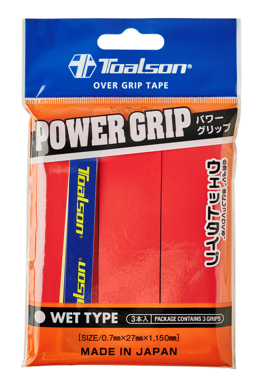 Toalson Power Grip 3er-Pack (Rot)