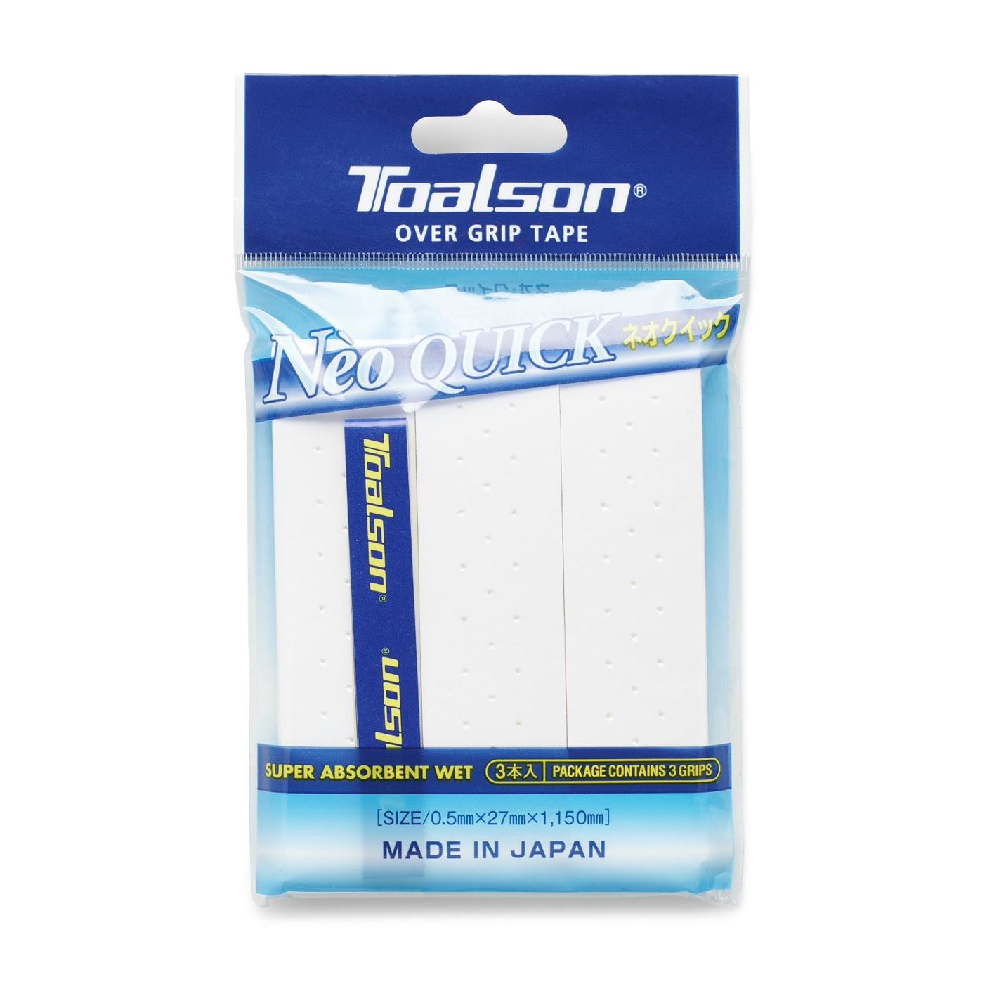 Toalson Neo Quick Grip 3-pack (White)