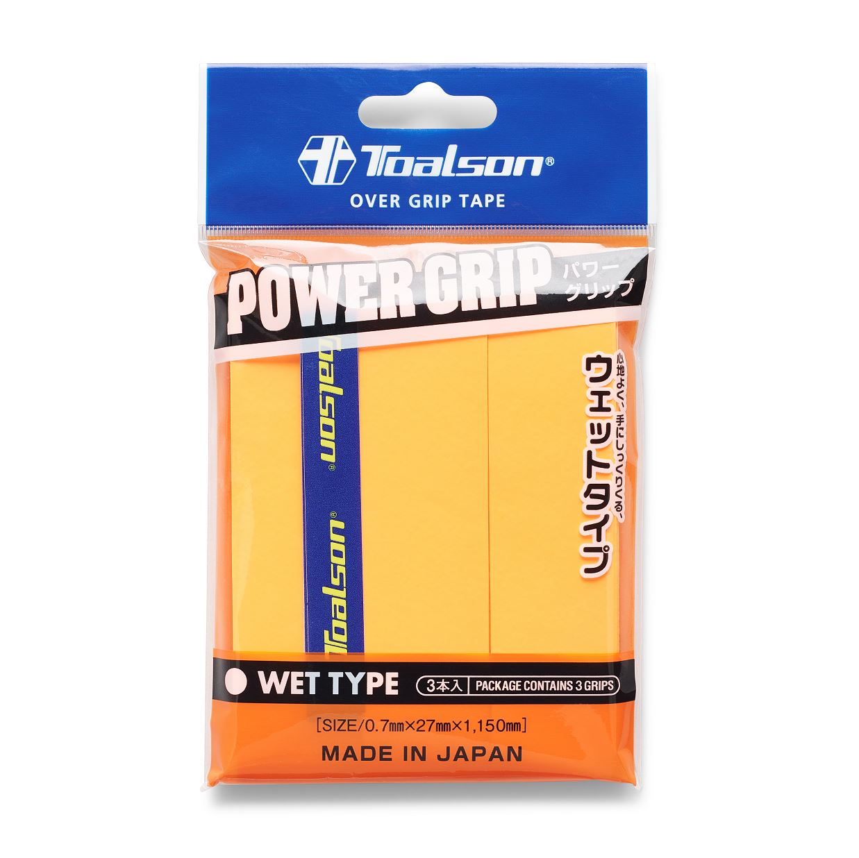 Toalson Power Grip 3-pack (Gold)