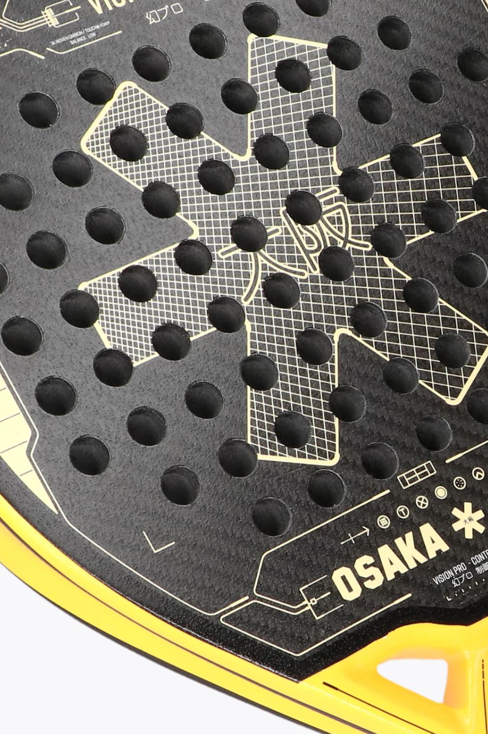 Osaka Vision Pro Control 2022 Padel Racket