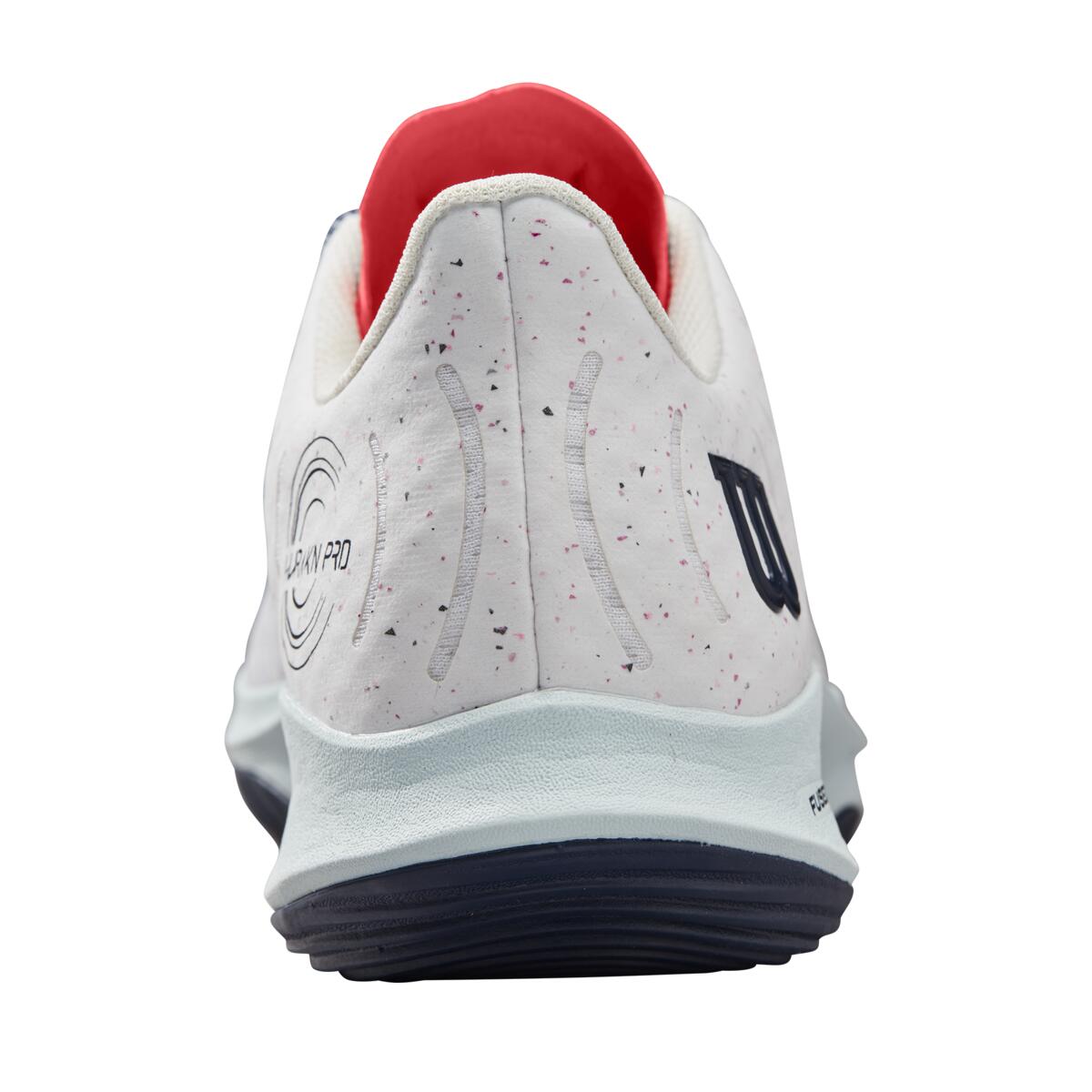 Wilson Hurakn Pro Padel Shoes (White Cooling Spray/Navy Blazer)