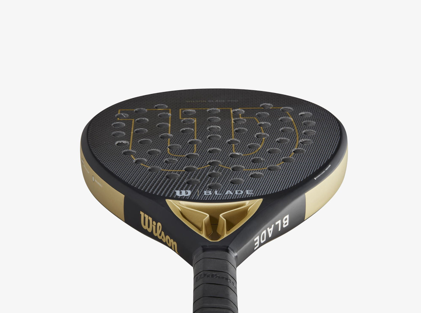 Wilson Blade Pro V2 Padel Racket (Black/Gold)