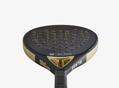 Wilson Blade Pro V2 Padel Racket (Black/Gold)