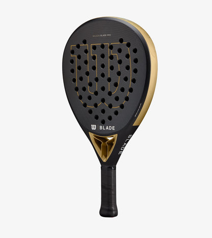 Wilson Blade Pro V2 Padel Racket (Black/Gold)