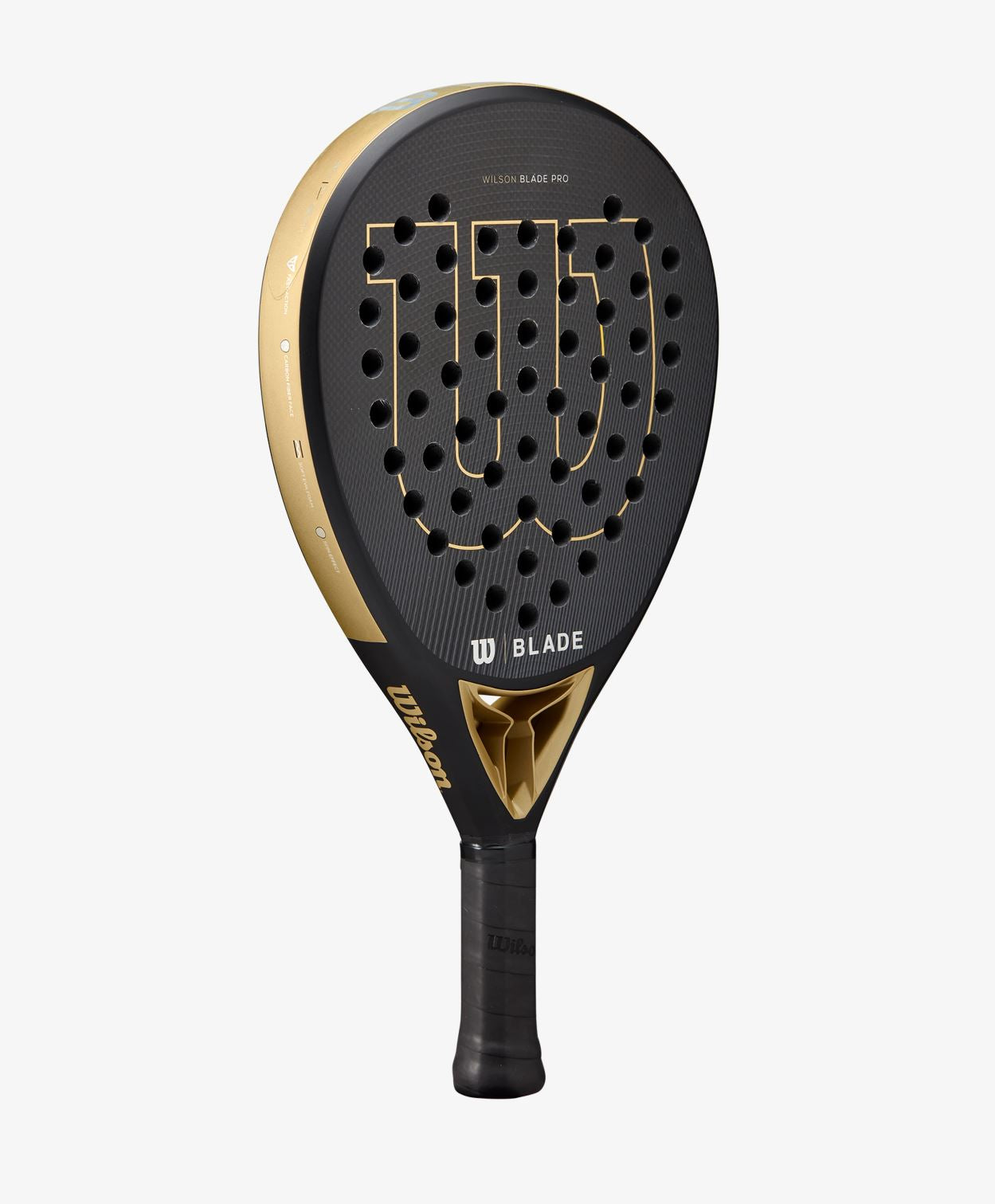Wilson Blade Pro V2 Padel Racket (Black/Gold) — Mypadellife.com