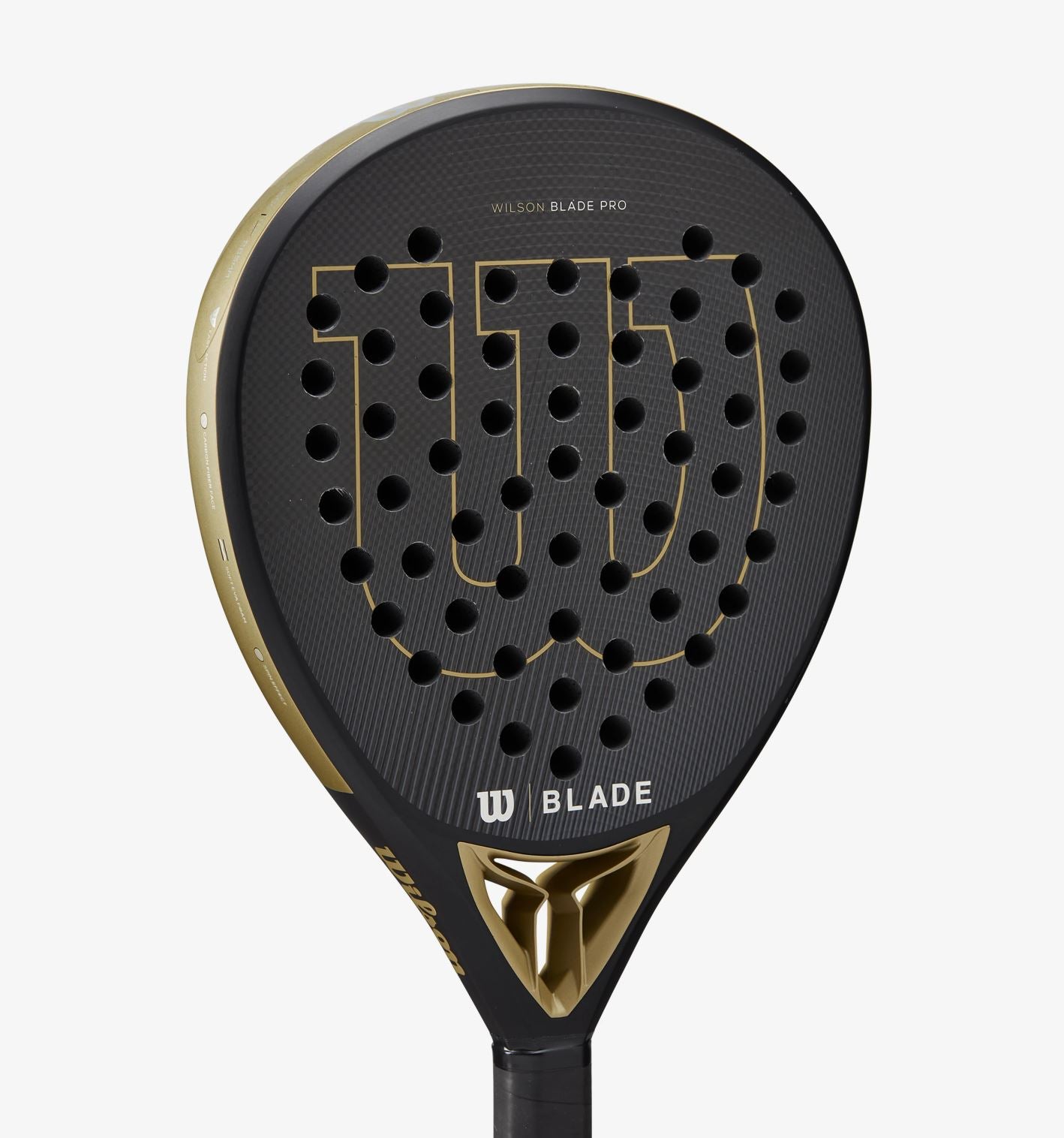 Wilson Blade Pro V2 Padel Racket (Black/Gold)