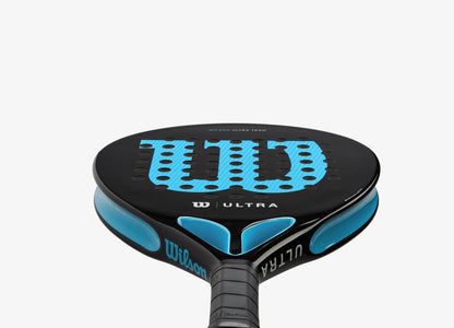 Wilson Ultra Team V2 Padel Racket (Black/Bright Blue)